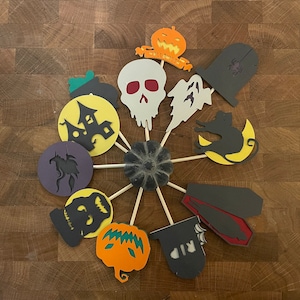 Halloween Cupcake Toppers