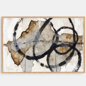 Abstract Watercolor Art Print: Modern Home Decor (Digital Download)