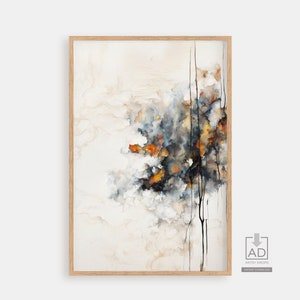 Abstract Watercolor Art Print: Modern Home Decor (Digital Download)