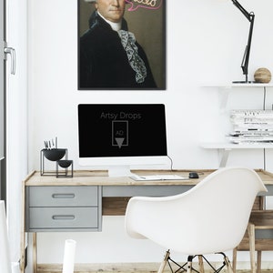 a desk with a chair and a computer on it