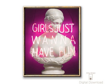 Vintage Funny Quote Prints  Printable Art  Altered Portrait  Wall Decor