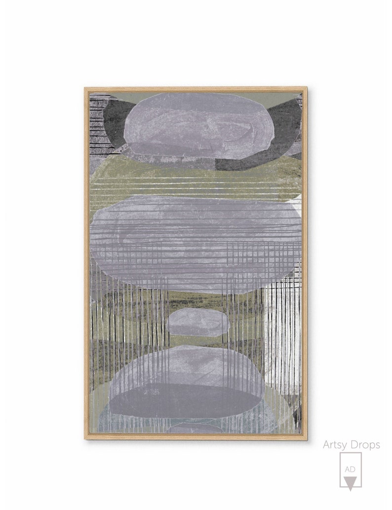 Abstract Art Painting, Digital Download, Wall Art Print, Modern Decor by, Artsy Drops