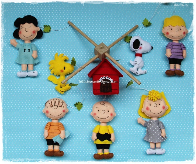 Peanuts Snoopy Nursery Decor Ceiling Happy Birthday Crib Etsy