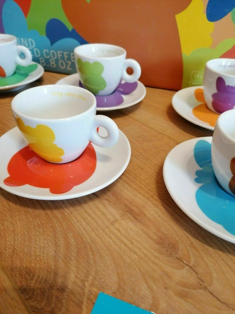 Jeff Koons ILLY Collection 2001 Espresso Cups Original Etsy