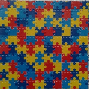 Blotter art/Puzzle 100-tab sheet 2.5 inch by 2.5 inch