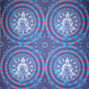 Blotter art/Psychedelic Buddha 100-tab sheet 3.5 inch by 3.5 inch