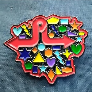 EDM Family enamel pin 1.75 inch by 1.5 inch:Inspired by PrettyLights