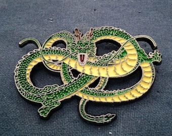 Anime Dragon enamel pin (2 inch X 1.5 inch)