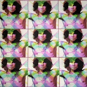 Blotter art/Morrison &#39;The Lizard King&#39; 400-tab sheet 7 inch by 7 inch