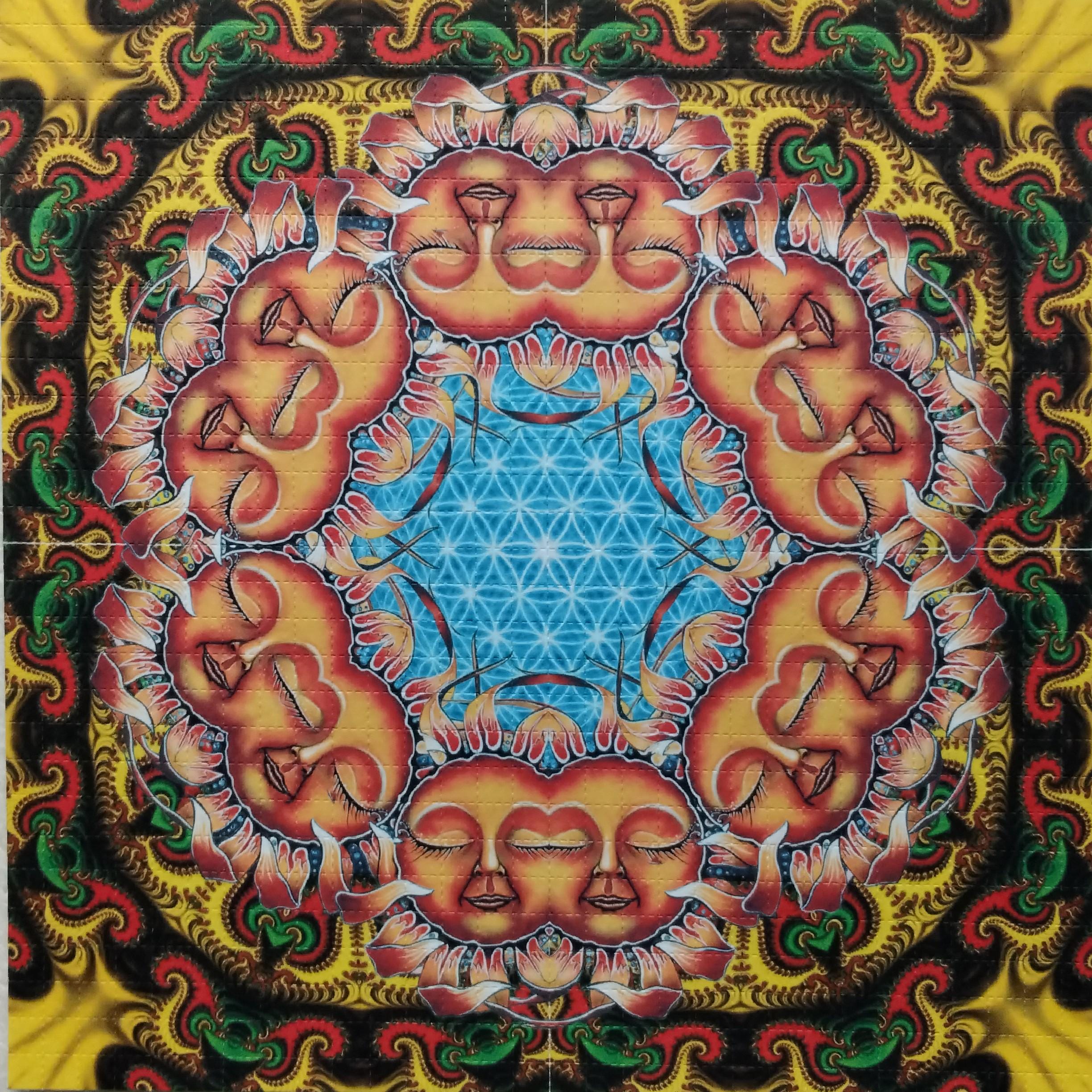 Psychedelic Sun - Etsy