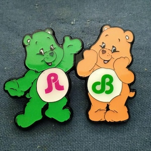 LE EDM Bears pin 1.5 inch by 1.5 inch:Inspired by DailyBread and PrettyLights