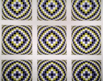 Blotter art/Psychedelic Squares 400-tab sheet 7 inch by 7 inch