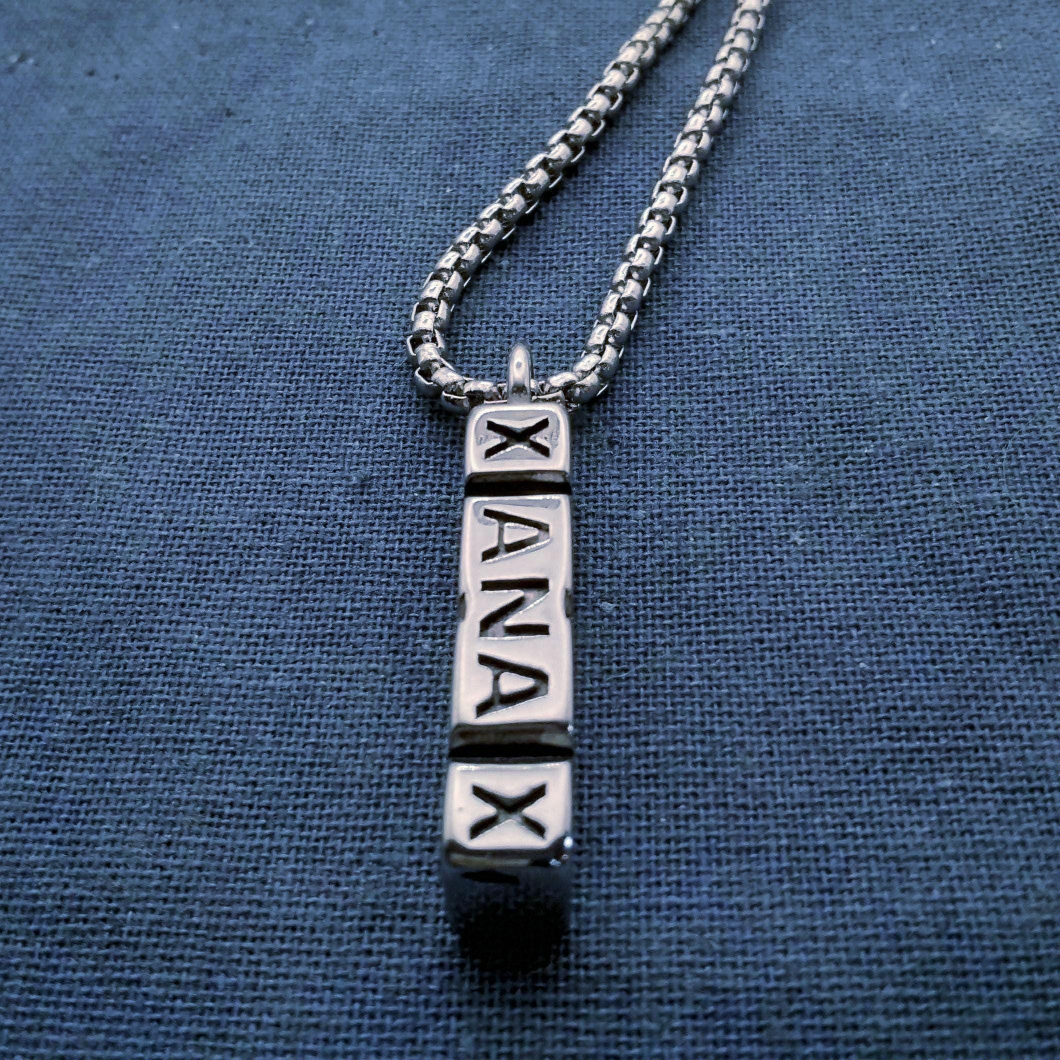 Xanax Bar Pendant - Etsy