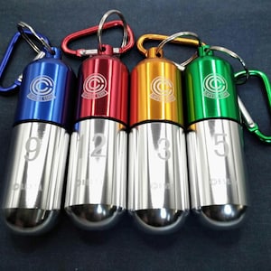 Anime Stash Capsule Keychains (3.5 inch X 1 inch diameter) 》see all pictures for reference