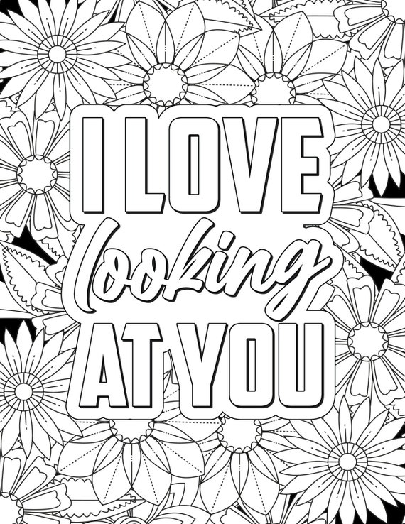 Love Coloring Pages For Teenagers