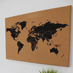 Carte du monde de Cork image 1