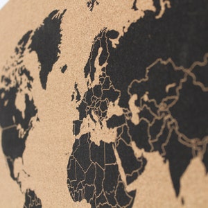 Carte du monde de Cork image 2