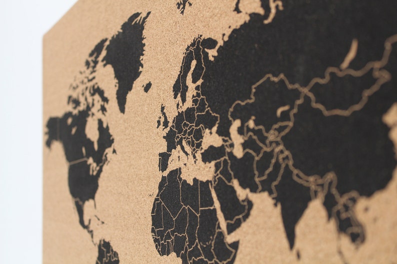 Carte du monde de Cork image 2