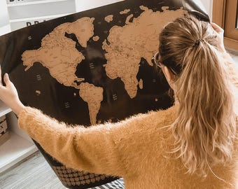 Rubbelkarte Länder – Rubbelkarte