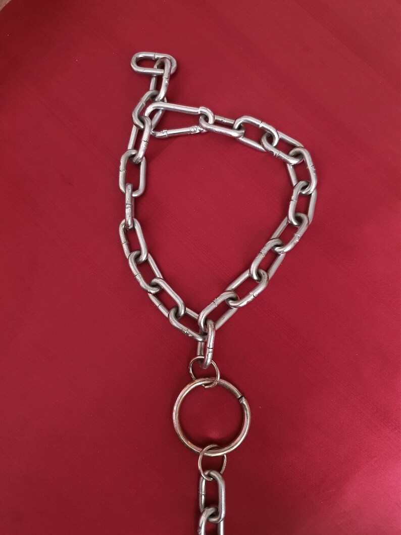 Chain Harness Bodychain BDSM Goth Punk Rock Harness Etsy