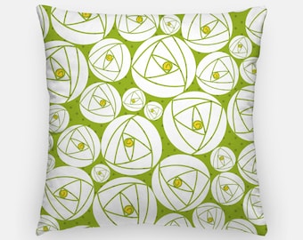 Charles Rennie Mackintosh Rose Artisan Pillow Case
