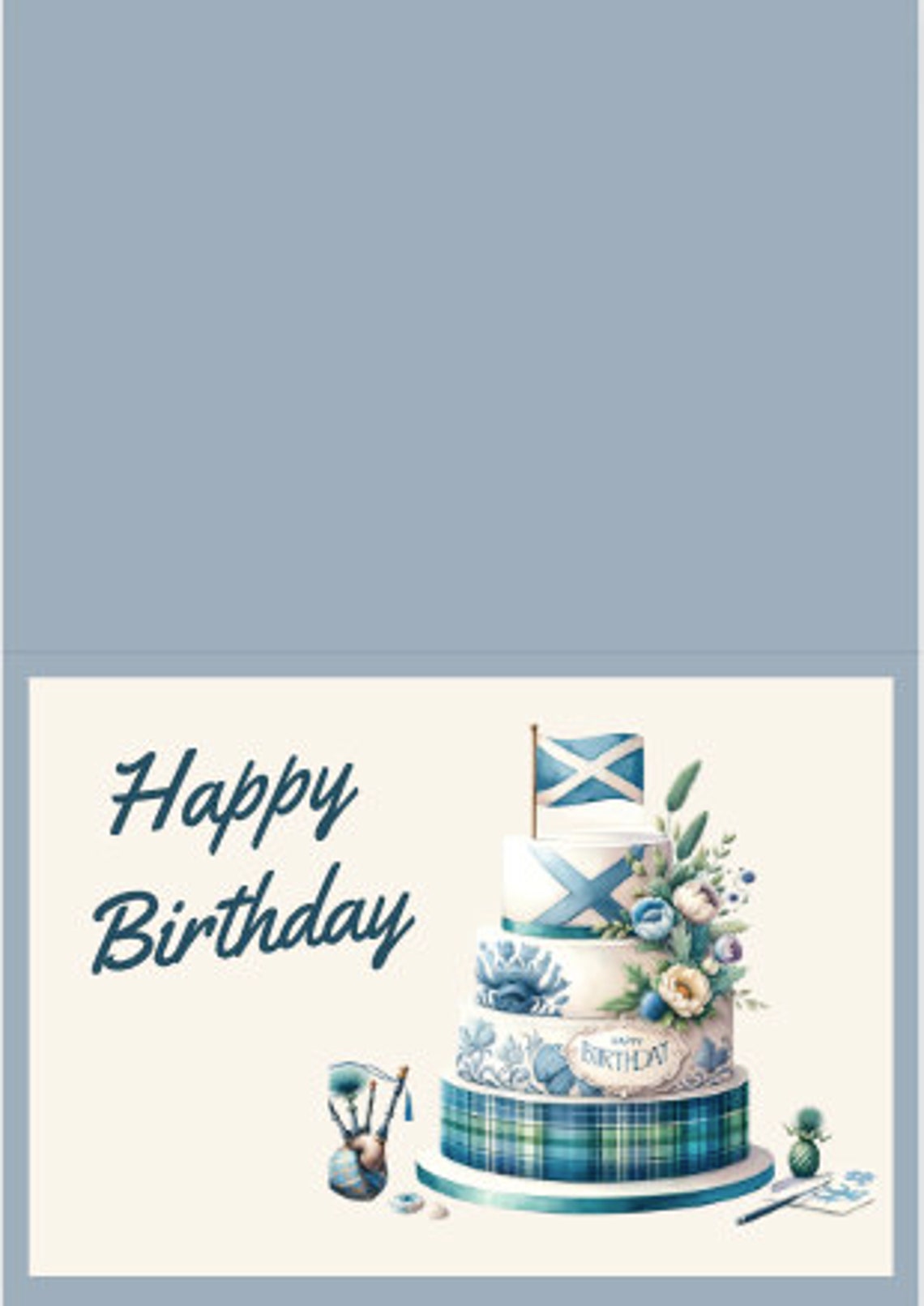 Happy Birthday Card Digital Download Printable Birthday Card Happy Birthday Card Digital Download Printable Birthday Card
