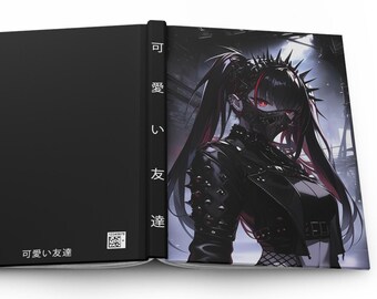 Anime Art Journal Anime Girl Notizbuch Anime Geschenk Gothic Journal Ninja Art Anime Waifu Journal Japanische Kunst Journal Hot Anime Girl Hentaii