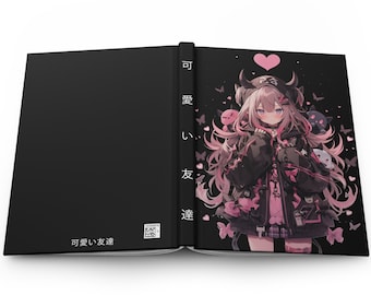 Anime Journal Anime Notebook Japanese Journal Anime Art Anime Girl Anime Gifts Anime Dream Journal Kawaii Journal Kawaii Notebook Demon Girl