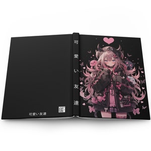 Anime Journal Anime Notebook Japanese Journal Anime Art Anime Girl Anime Gifts Anime Dream Journal Kawaii Journal Kawaii Notebook Demon Girl