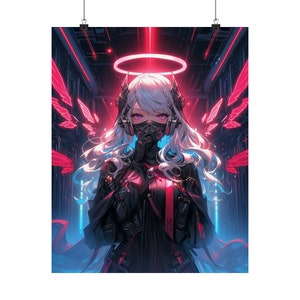 Anime Girl Art Poster Anime Art Print Anime Waifu Poster Anime Girl Art Print Japanese Art Poster Manga Poster Art Anime Home Decor Wall Art