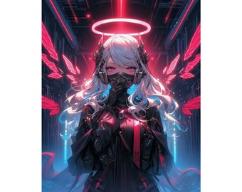 Anime Girl Art Poster Anime Art Print Anime Waifu Poster Anime Girl Art Print Japanese Art Poster Manga Poster Art Anime Home Decor Wall Art