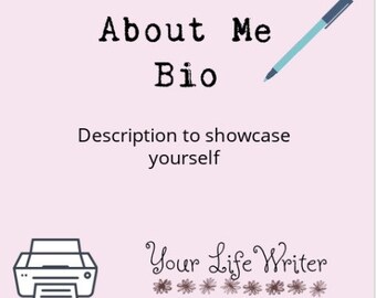 Online bio writing services Online bio writing services