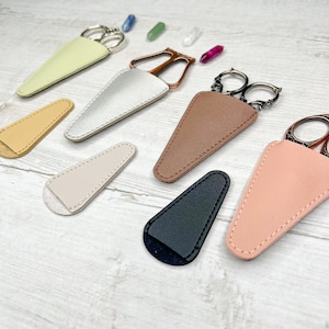 3.6 Inch Small Precision Scissors, Sewing Scissors with Leather Sheath  Cover,Sma