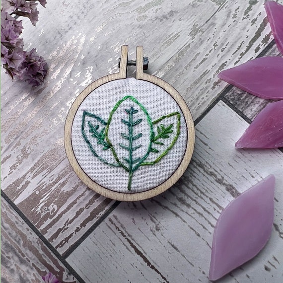 Hand-Embroidered Needle Case