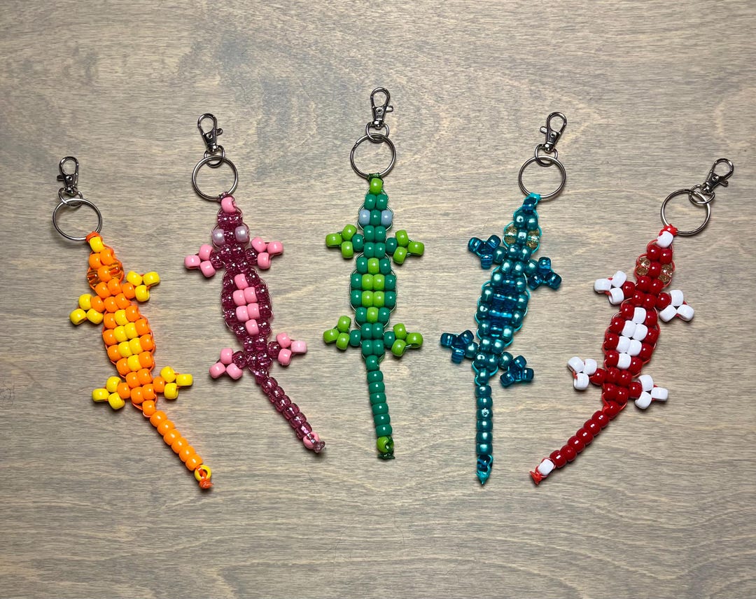 Custom Gecko Keychain! - Etsy