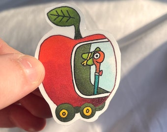 Lowly Worm Matte Sticker