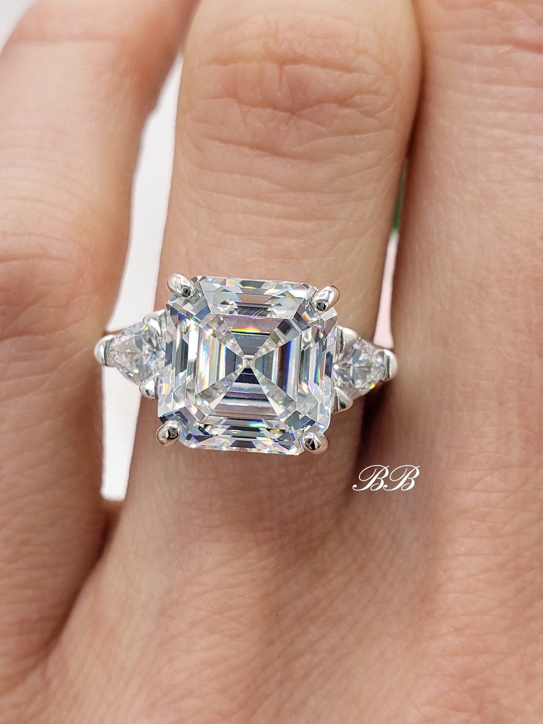 Take A Look About Asscher Cut Cubic Zirconia Ring