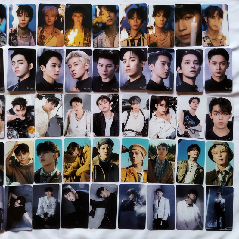 SEVENTEEN Face the Sun Photocards From Album Unofficial - Etsy UK