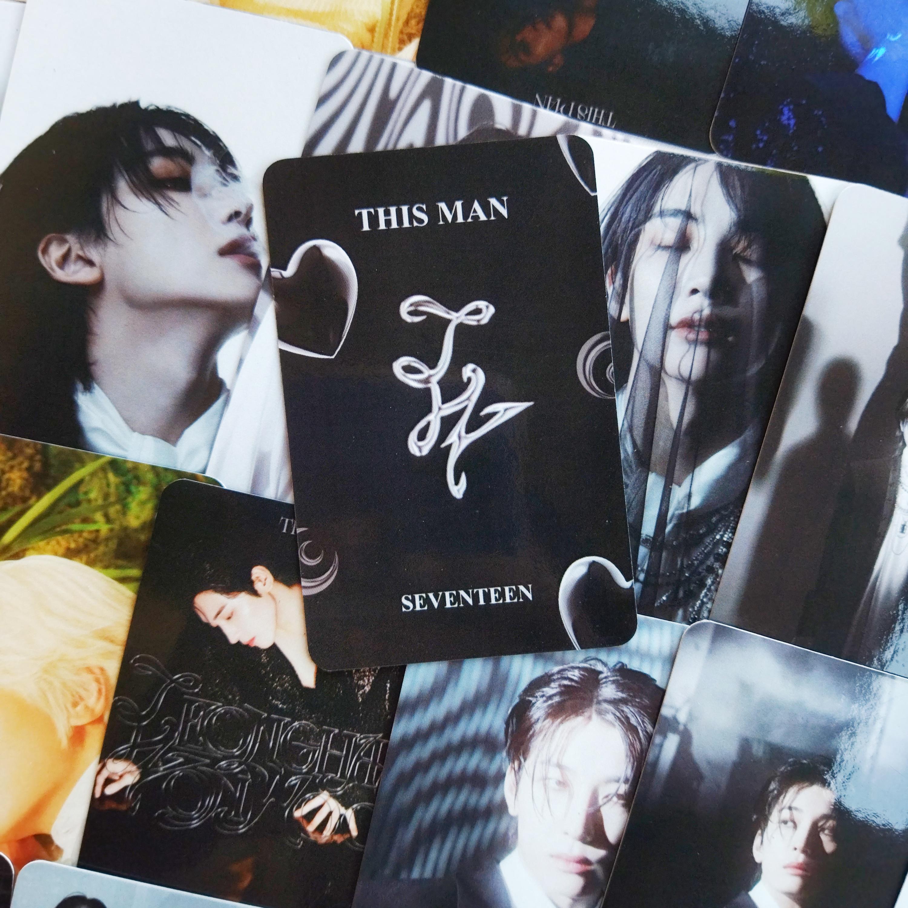 SEVENTEEN JXW This Man Fanmade Carat Photocards Set of Individual
