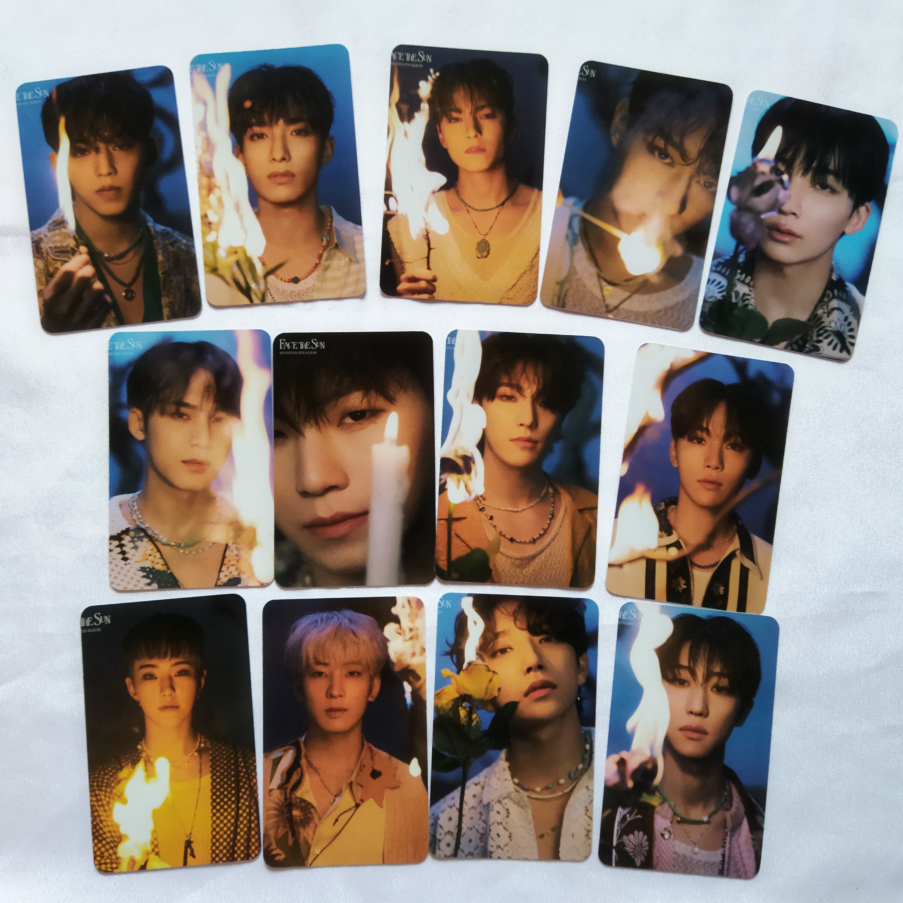 SEVENTEEN Face the Sun Fanmade Photocards Album - Etsy