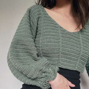 Daydream Sweater Crochet Pattern (PDF)