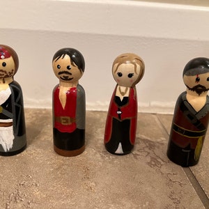 Pirates Peg Dolls