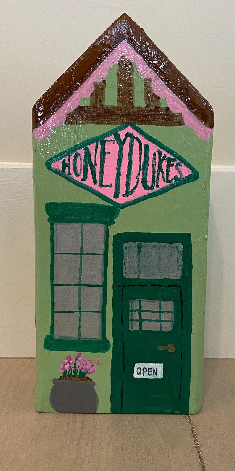 Wooden Hogsmeade Village Etsy