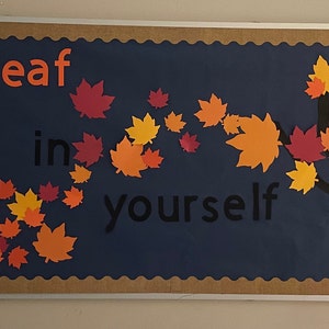 Fall Bulletin Board Kit