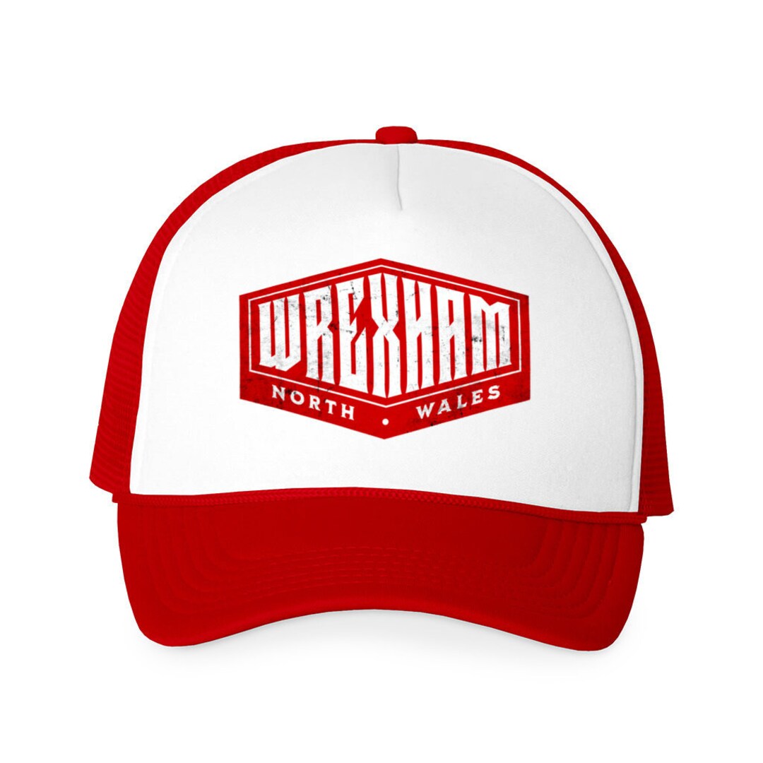 Wrexham Trucker Cap Wrexham Hat Wrexham Gifts Men Etsy