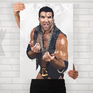 WWE Print Razor Ramon in Ring Poster Wrestling Wall Art -  Portugal