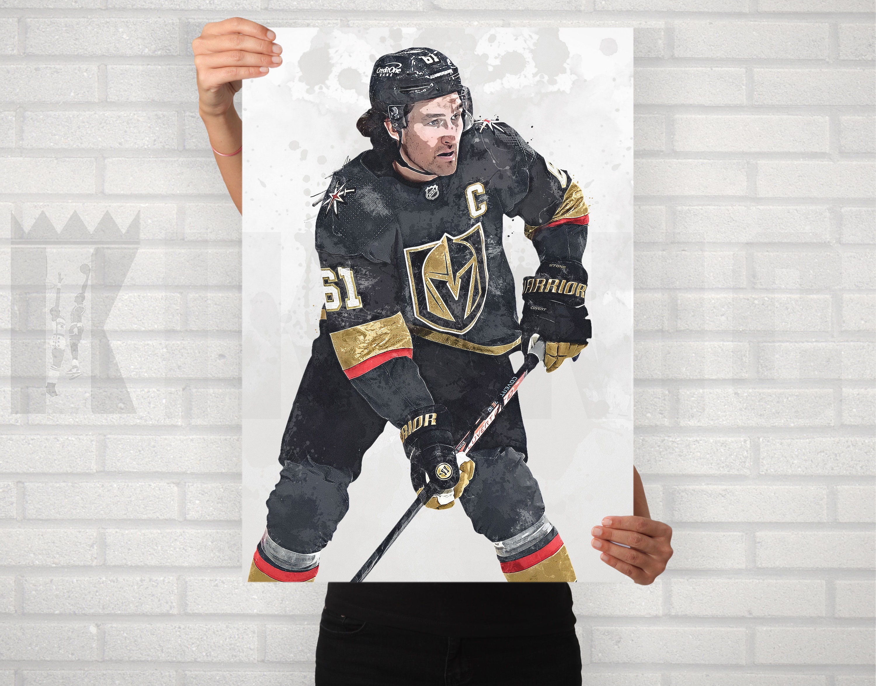 Image of the VGK Jersey Glowing in the Dark : r/hockey