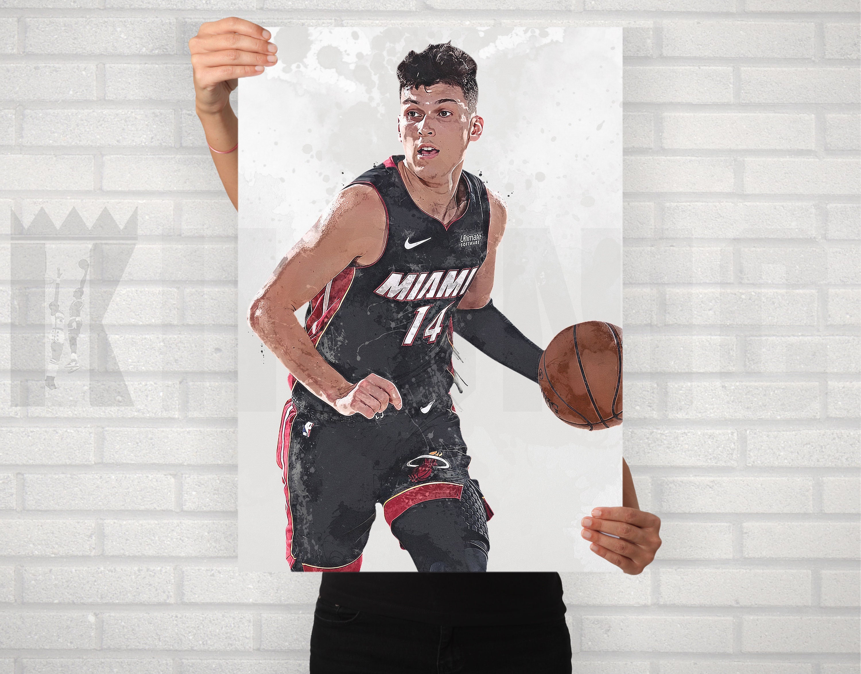 Tyler Herro Drawing by SergioColorsStudio - Pixels