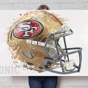 San Francisco 49ers Helmet - Sticker