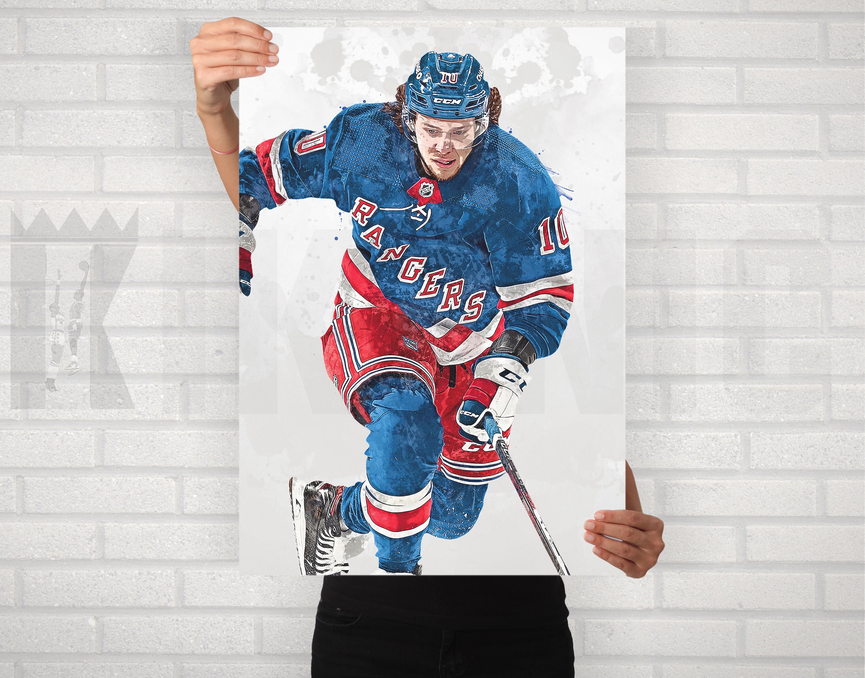 New York Hockey - Artemi Panarin Canvas Print for Sale by